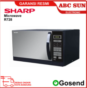 SHARP MICROWAVE GRILL 25 L R728 (Khusus Bandung)