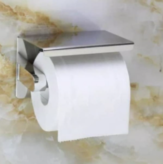 Tempat Tissue stainless Roll Handphone/Tisu Toilet Hp stainle