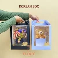 Korean Box Bloom Box Kotak Bunga Tidak Termasuk Isi