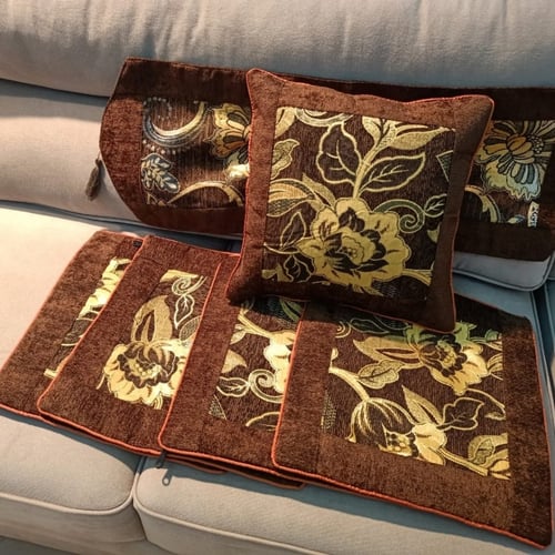 set sarung bantal sofa/kursi 40x40