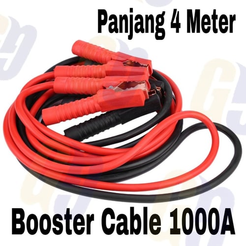 Kabel Jumper Aki 1000A 4 Meter Mobil Motor Emergency Booster Cable