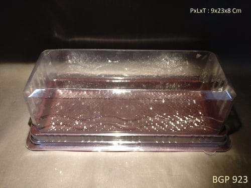 Kotak Mika Kue/Brownies/Bento Box/Tempat Makanan BGP 923