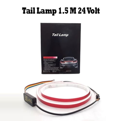 LAMPU LED STRIP BAGASI 1,5 M / 150 CM 24 VOLT RGB RAINBOW 24V - TailLamp RGB, 1.5M 24V