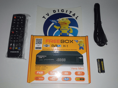 Set Top Box FREEBOX DVBT2 H-1 STB tv digital hdmi
