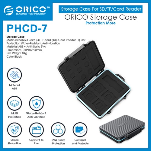 ORICO Storage Case For SD/TF/Card Reader - PHCD-7
