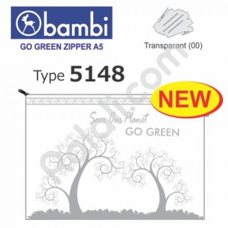 BAMBI Go Green Zipper 5148