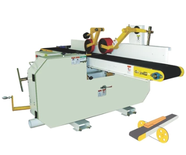 Gergaji Listrik Bandsaw Kayu Horizontal Kecepatan Potong 5 - 25 M/Min