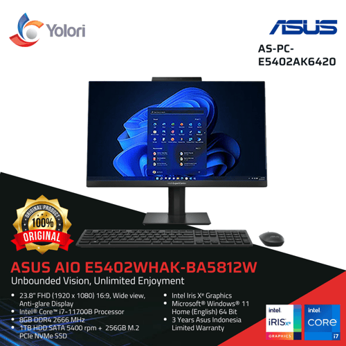Asus E5402WHAK-BA5811T i5-11500B 8GB 1TB+128GB Intel Iris Xe  Windows 10