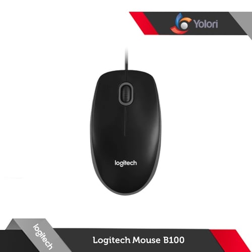 Logitech Mouse B100 - Original Garansi Resmi 3 Tahun