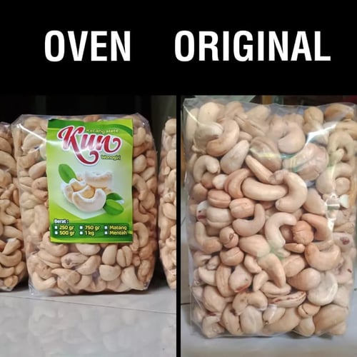 Kacang Mete Super Asli wonogiri - matang Oven Grade Biasa