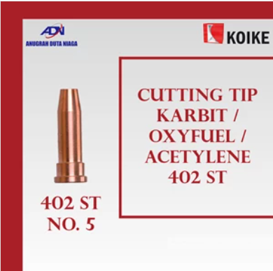 Gas Cutting Nozzle Koike 402 ST Acetylene No 5 Made In Japan