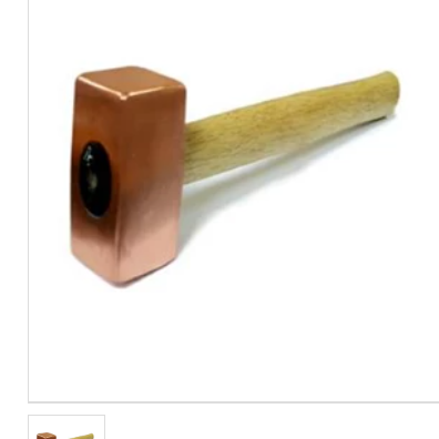 Copper Hammer (Palu Tembaga) 2 Kg - Tekiro - Gt-Ch1512 (1 Box / 6 Pcs)