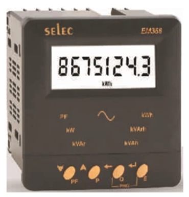 Digital Panel Multimeter Em368-C-Cu Selec