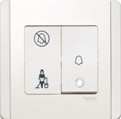 Schneider Electric Neo DND PCU Indicator dengan Sakelar Bell type E3031VBPDMWW