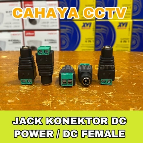 JACK DC FEMALE / JACK KONEKTOR DC FEMALE / DC FEMALE / POWER CCTV / DC