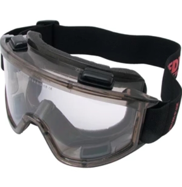 Kennedy Tiger Smoke Goggles Vented Clear Anti-Fog Lens