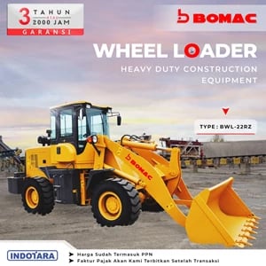 Wheel Loader Bomac Model Bwl 22Rz