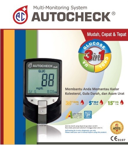 AUTOCHECK Multi Monitoring System 3 in 1 Meter