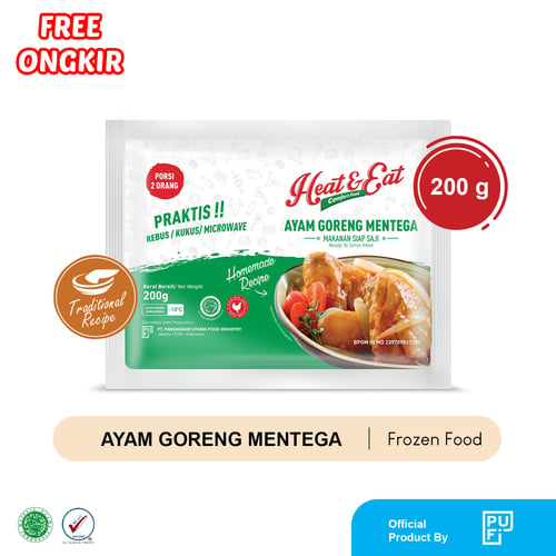 Heat & Eat Ayam Goreng Mentega 200gr - 1 Pack