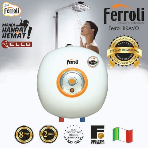 FERROLI Water Heater Tipe Bravo 15 Liter