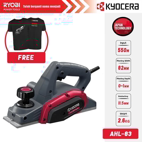 Planer KYOCERA RYOBI AHL 83 Mesin Serut Elektrik - AHL 83