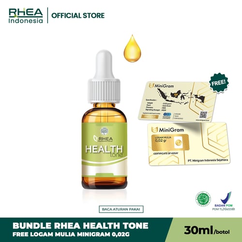 Rhea Health Tone 30ml Minyak Esensial Imunitas Free Logam Mulia