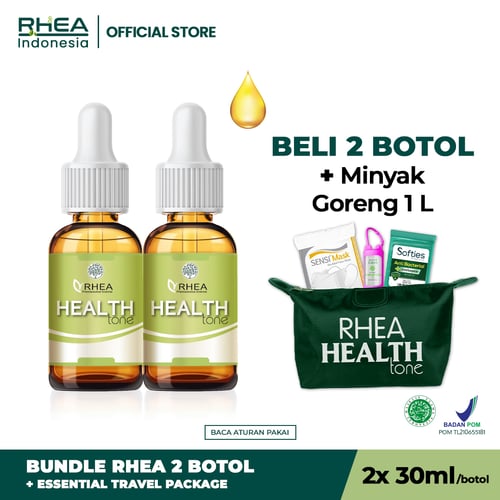 Bundle 2 Rhea Health Tone 30 ml + Exclusive Travel Package