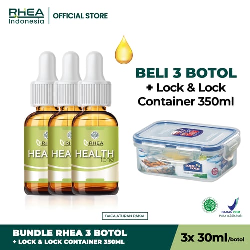 Bundle 3 Rhea Health Tone + Lock&Lock