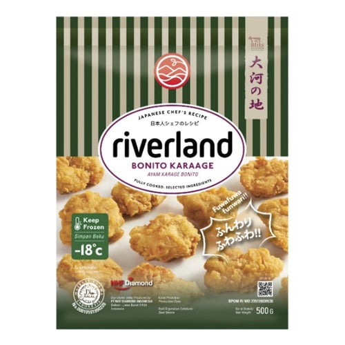 Riverland Bonito Chicken Karaage / Chicken Karage / Ayam Karage 500gr