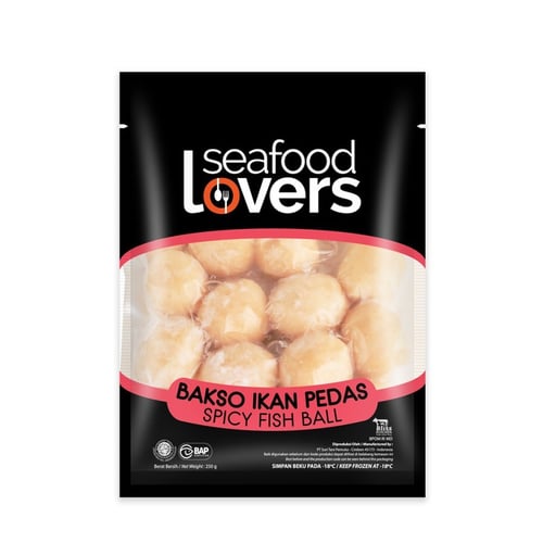Bakso Ikan Pedas Seafod Lovers / Spicy Fish Ball 250gr