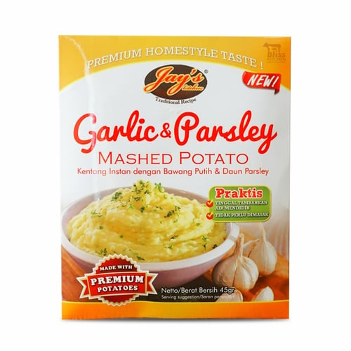 Mashed Potato Garlic & Parsley / Kentang Tumbuk Bawang Putih & Parsley