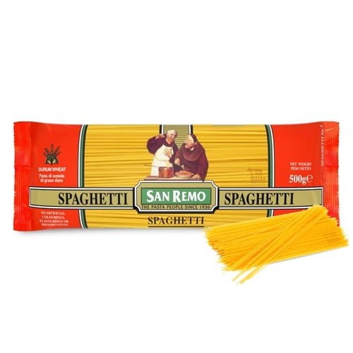 San Remo Spaghetti Pasta 500gr