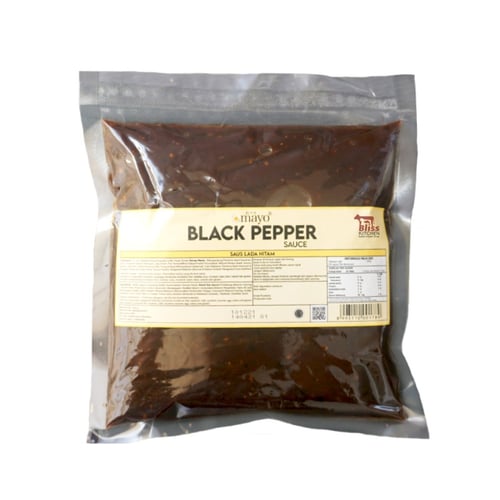 Saus / Bumbu / Sauce Blackpepper / Blackpaper / Lada Hitam 500gr