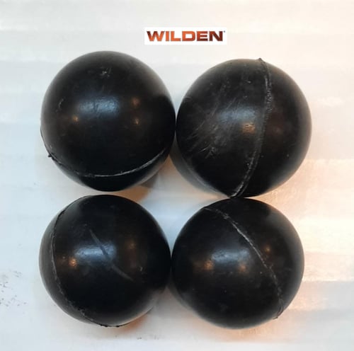 Ball Valve Wilden Pump 1 Inci Neoprene - 4 Unit