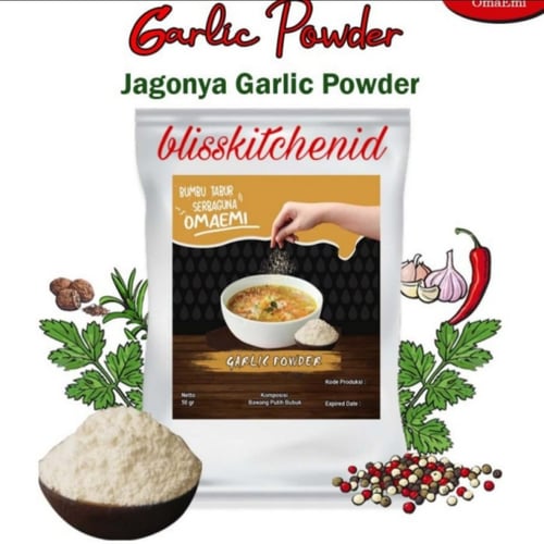 Bumbu Tabur Garlic Powder / Bawang Putih Bubuk 50gr