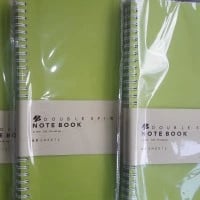 Double Spiral Note Book B5 isi 80 Lembar