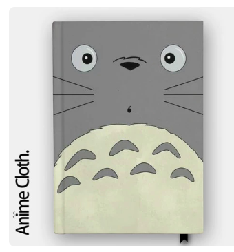 Notebook Totoro Ghibli Custom Anime Buku Jurnal Monthly Planner