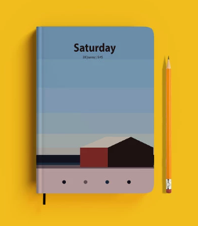 Buku Catatan Lucu A5 Journal-Notebook Diary Harian Agenda