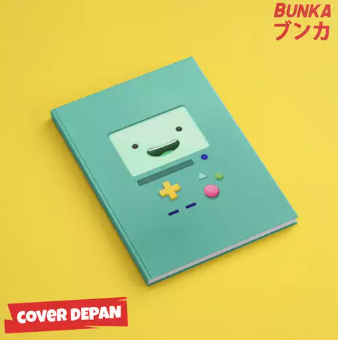 Notebook Adventure Time BMO Face Hardcover A5 Buku Tulis Agenda Jurnal