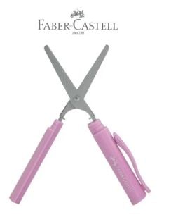 Faber-Castell Pocket Scissors - Pink