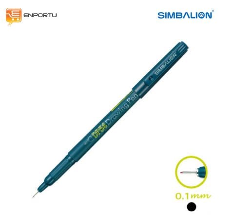 Simbalion Drawing Pen 0,1 mm Hitam