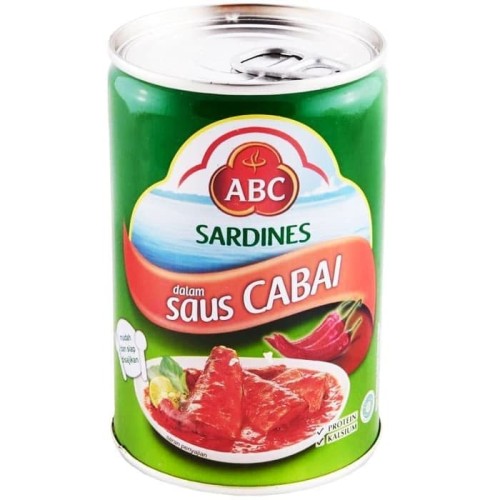 ABC Sardines Saus Cabai 425gr