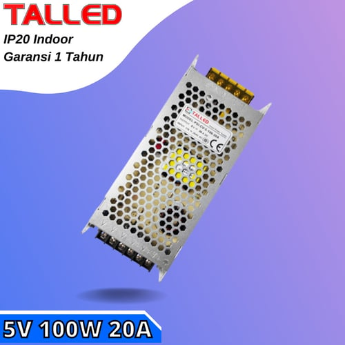 POWER SUPPLY TALLED INDOOR 100W - 5V - 20A