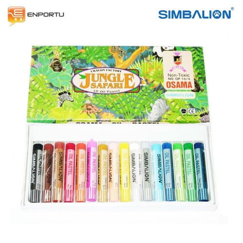 Simbalion Oil Pastel Jungle Paper case OP 16W