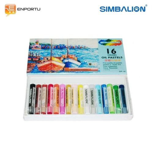 Simbalion Oil Pastel Kapal Paper case OP 16W