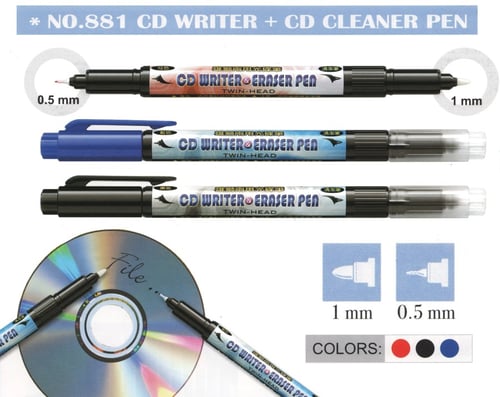 Simbalion CD Writer & Eraser 881 Biru