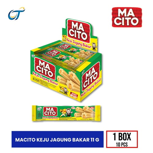 Macito Keju Jagung Bakar - 1 BOX