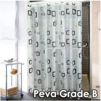 Tirai Kamar Mandi Shower Curtain Gorden Kamar Mandi Grade B
