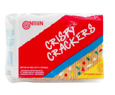 Nissin Crispy Crackers 200 Gr