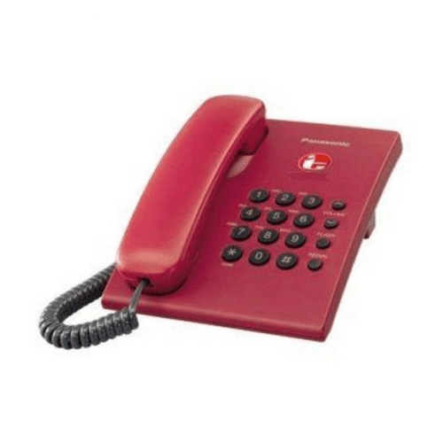 Panasonic Telepon Kabel KX-TS505 - Merah